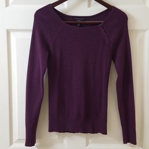 Plum sweater